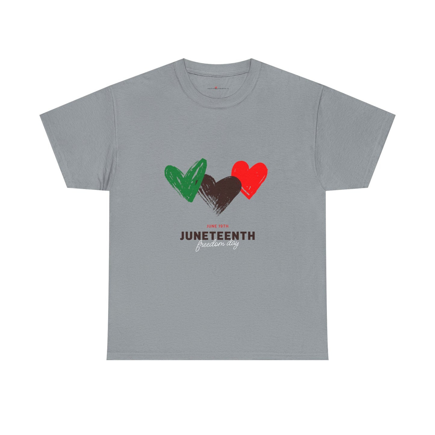 Juneteenth Unisex T-Shirt-Hearts