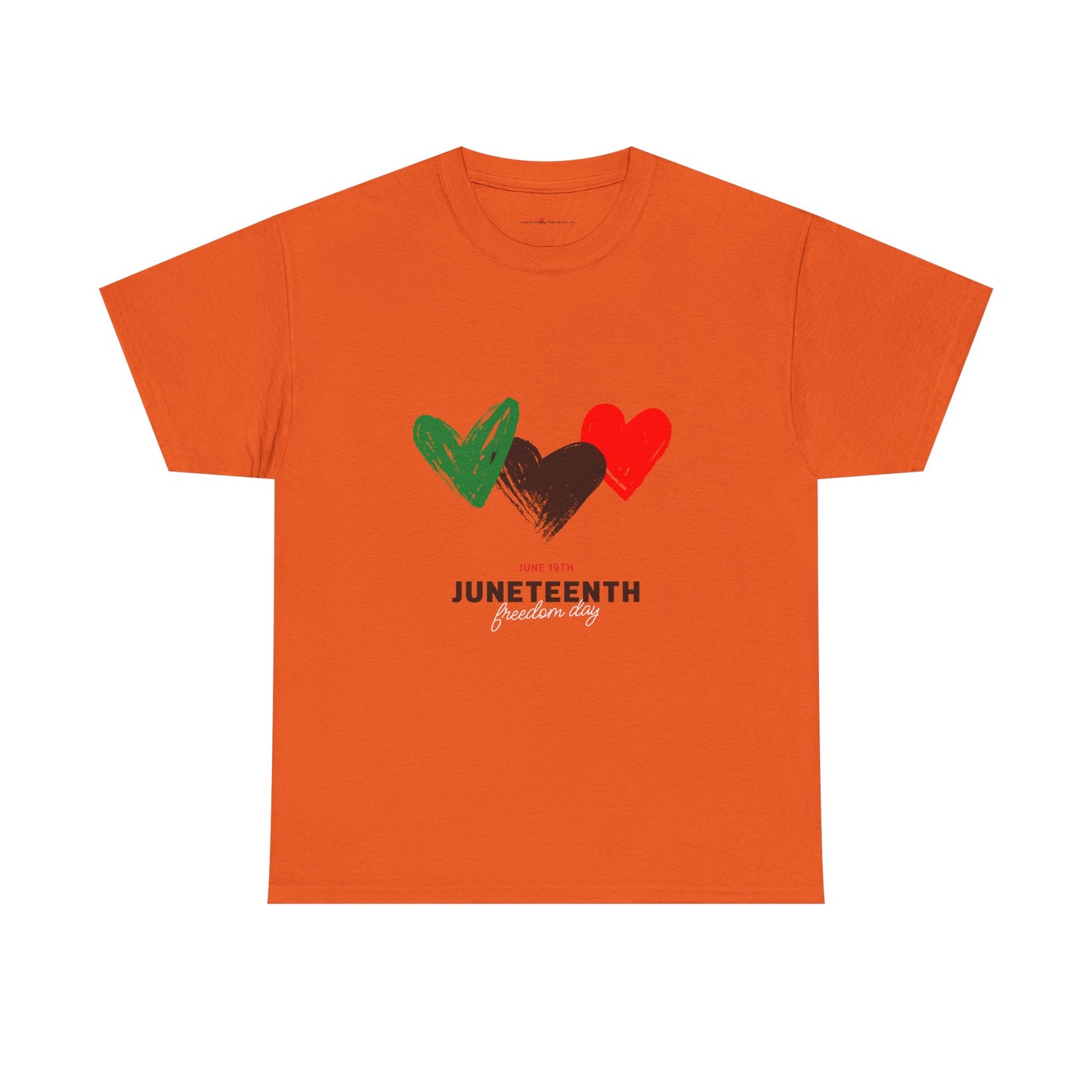 Juneteenth Unisex T-Shirt-Hearts