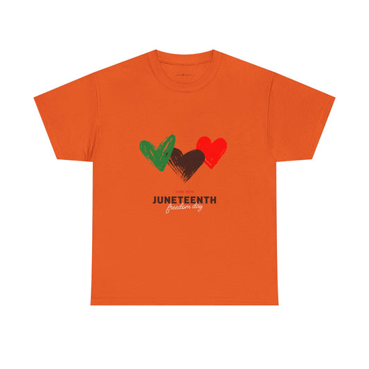 Juneteenth Unisex T-Shirt-Hearts