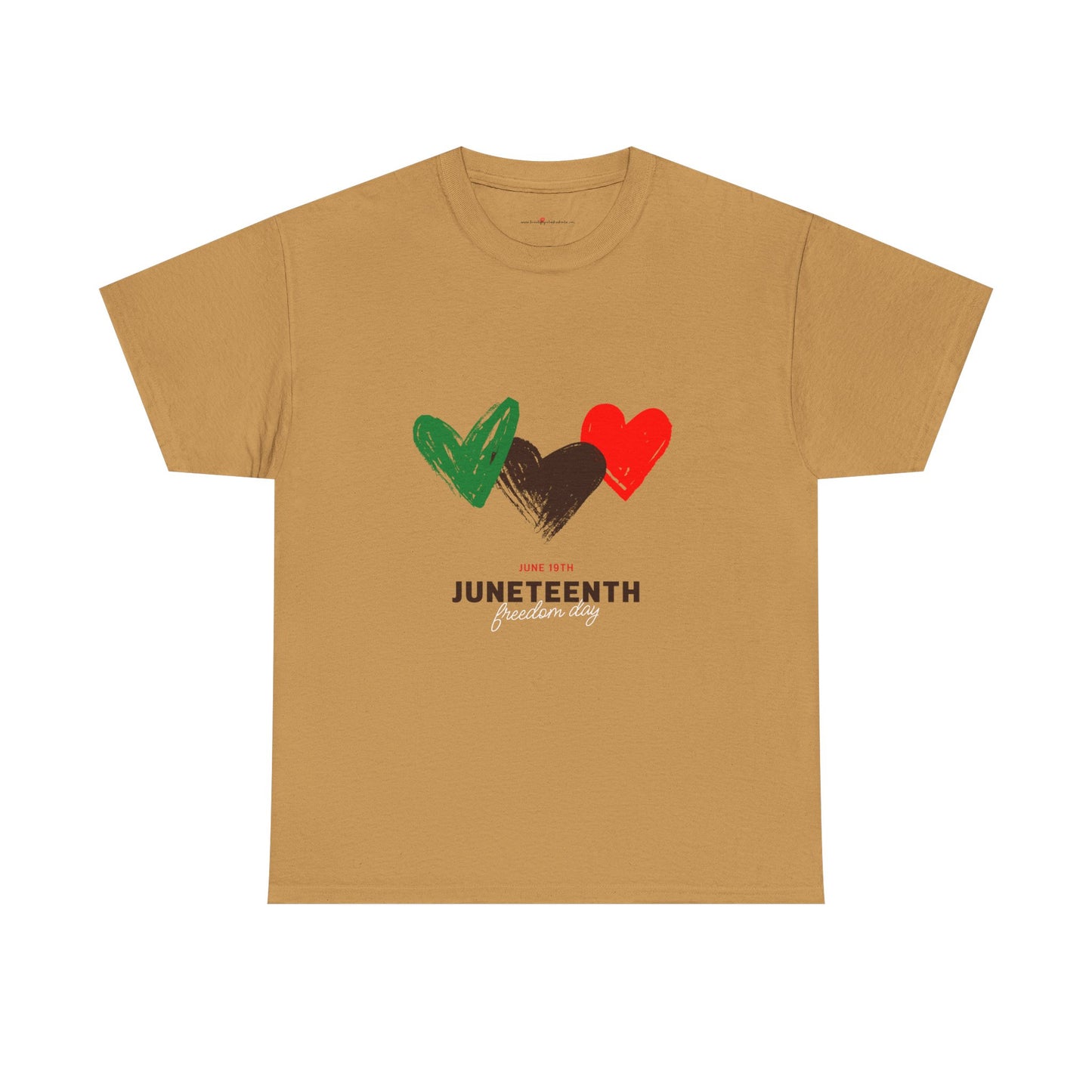 Juneteenth Unisex T-Shirt-Hearts
