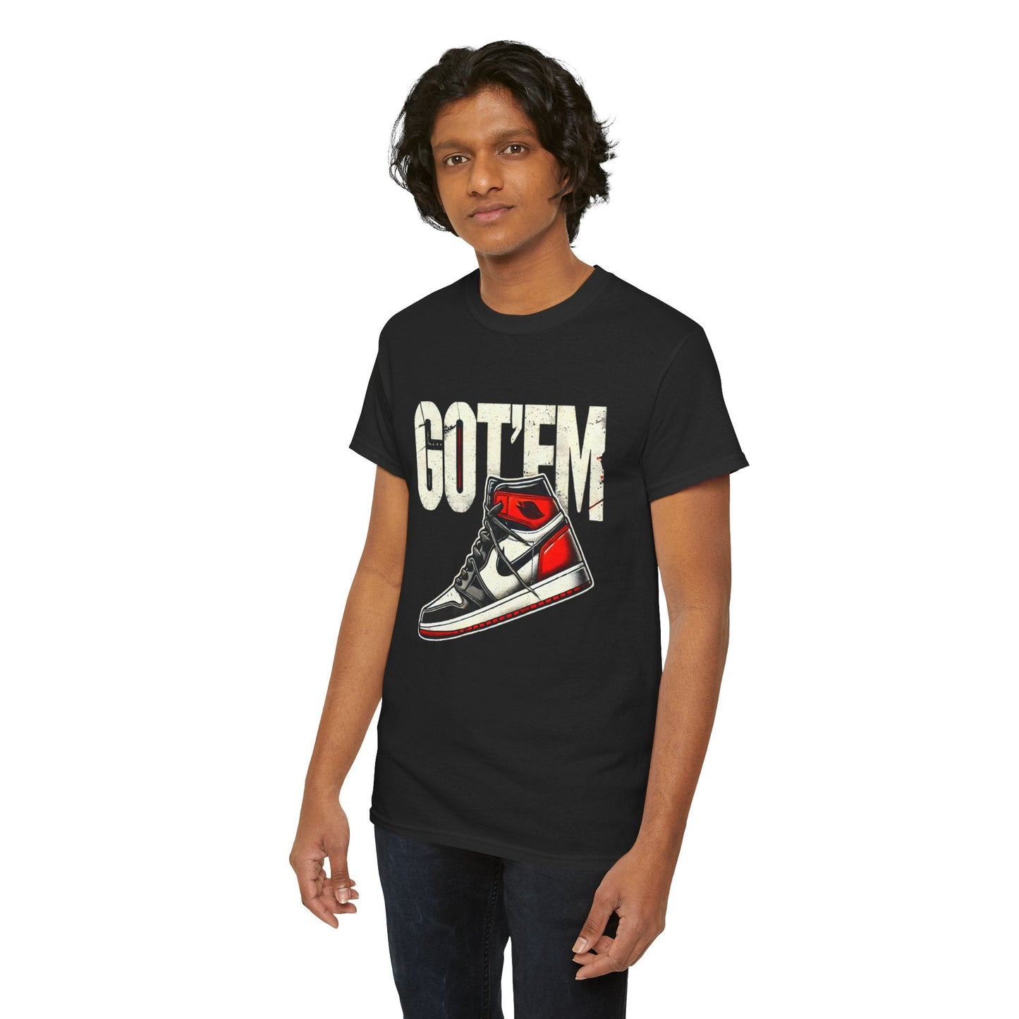 Jordan 'Got Em' Sneaker Graphic Shirt-Style 1 Printify