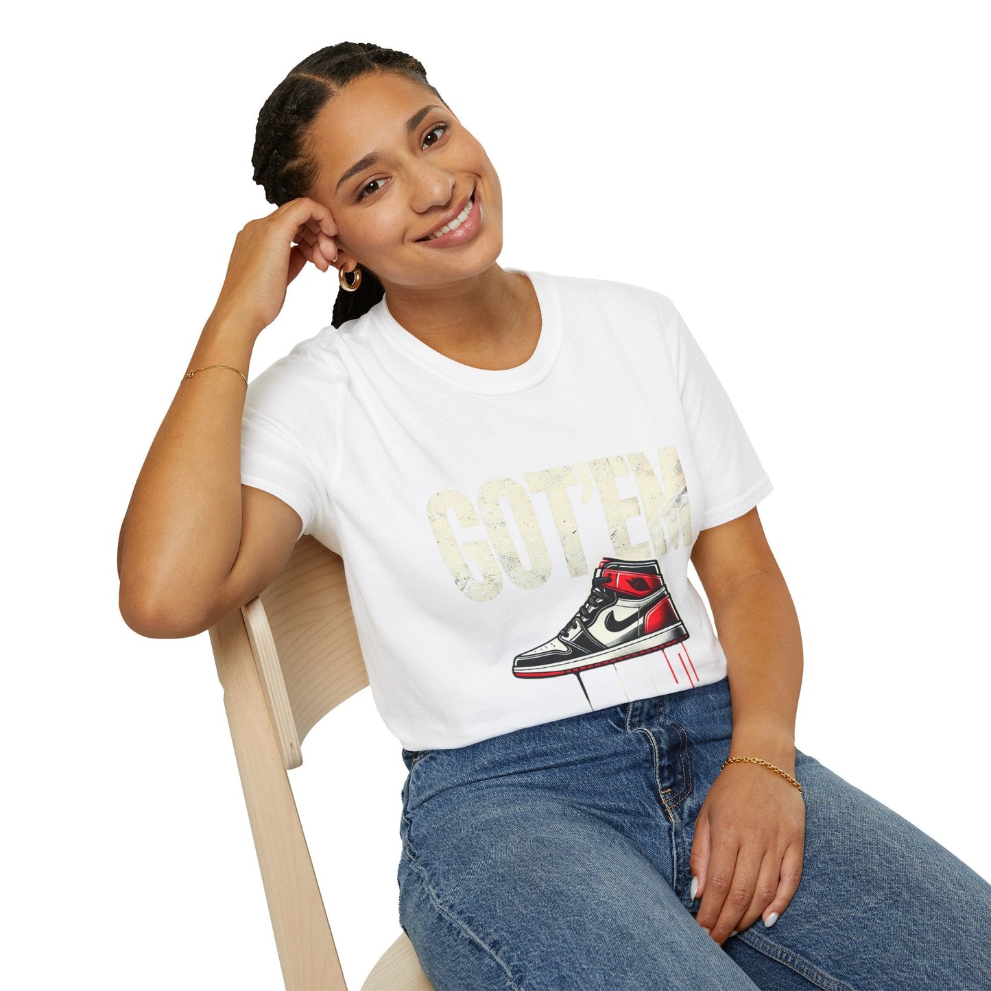 Jordan T-Shirt - "Got 'Em" Sneaker -Style 2 Printify