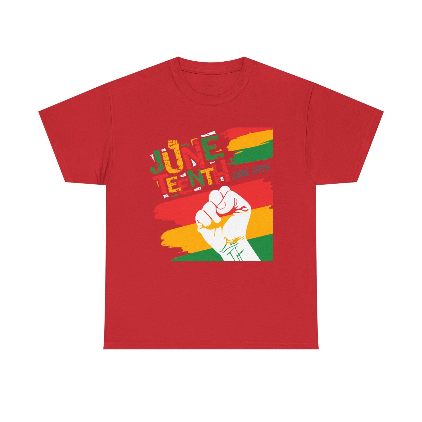 Juneteenth Celebration Unisex Heavy Cotton Tee - Freedom & Culture Tee