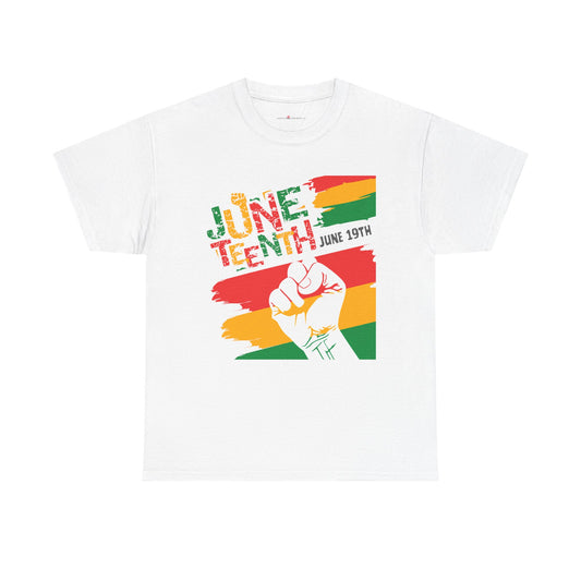 Juneteenth Celebration Unisex Heavy Cotton Tee - Freedom & Culture Tee