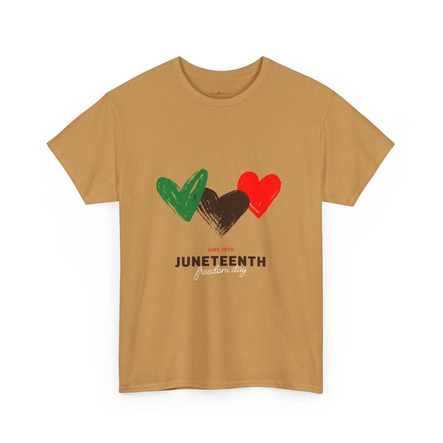 Juneteenth Unisex T-Shirt-Hearts