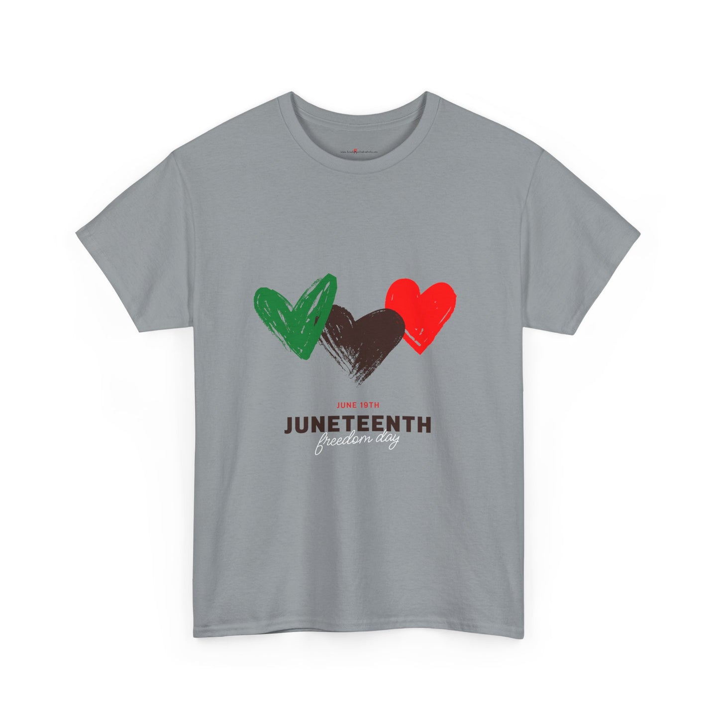 Juneteenth Unisex T-Shirt-Hearts