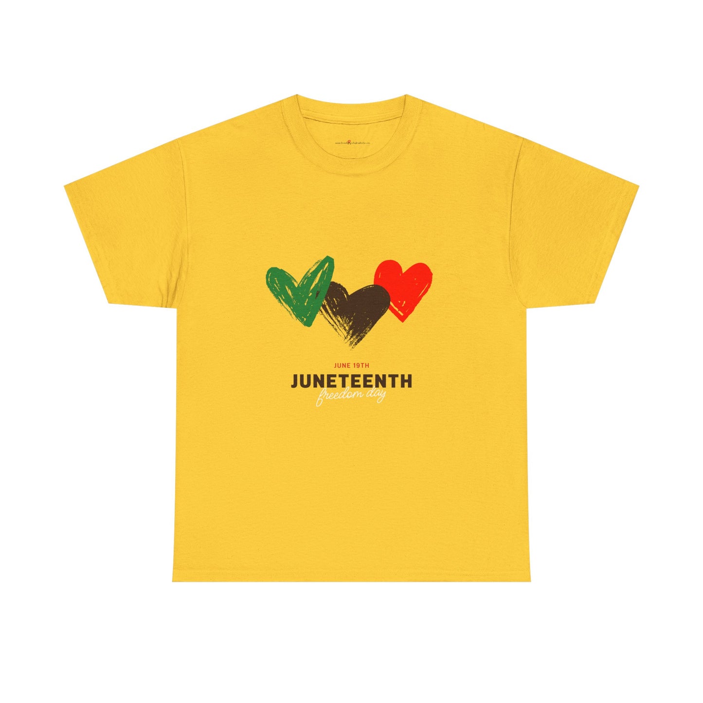 Juneteenth Unisex T-Shirt-Hearts