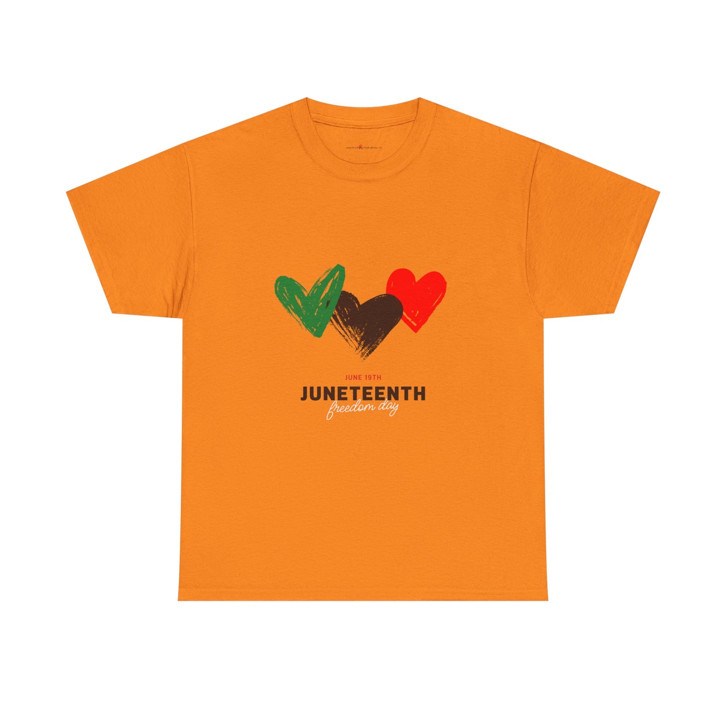 Juneteenth Unisex T-Shirt-Hearts