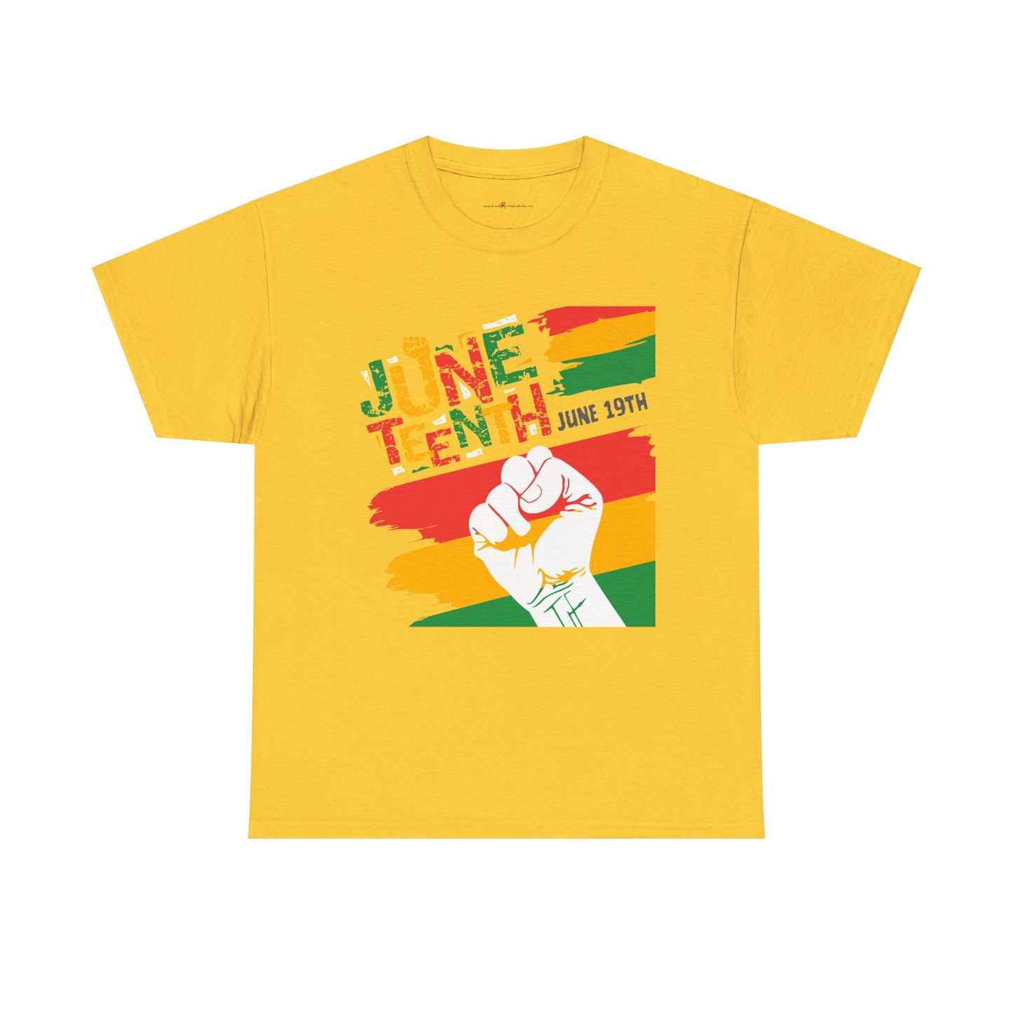 Juneteenth Celebration Unisex Heavy Cotton Tee - Freedom & Culture Tee
