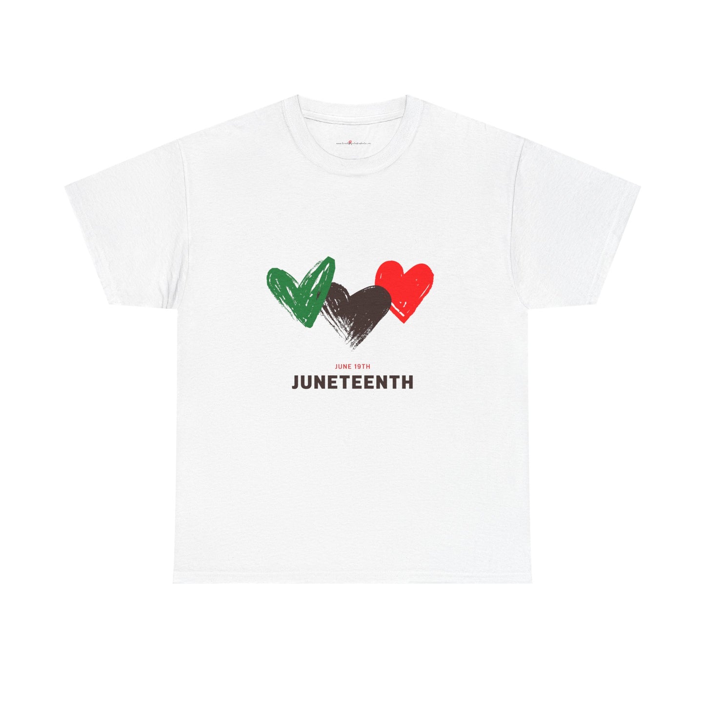 Juneteenth Unisex T-Shirt-Hearts