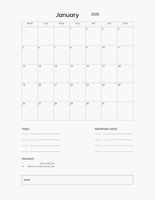Budget Planner 2026