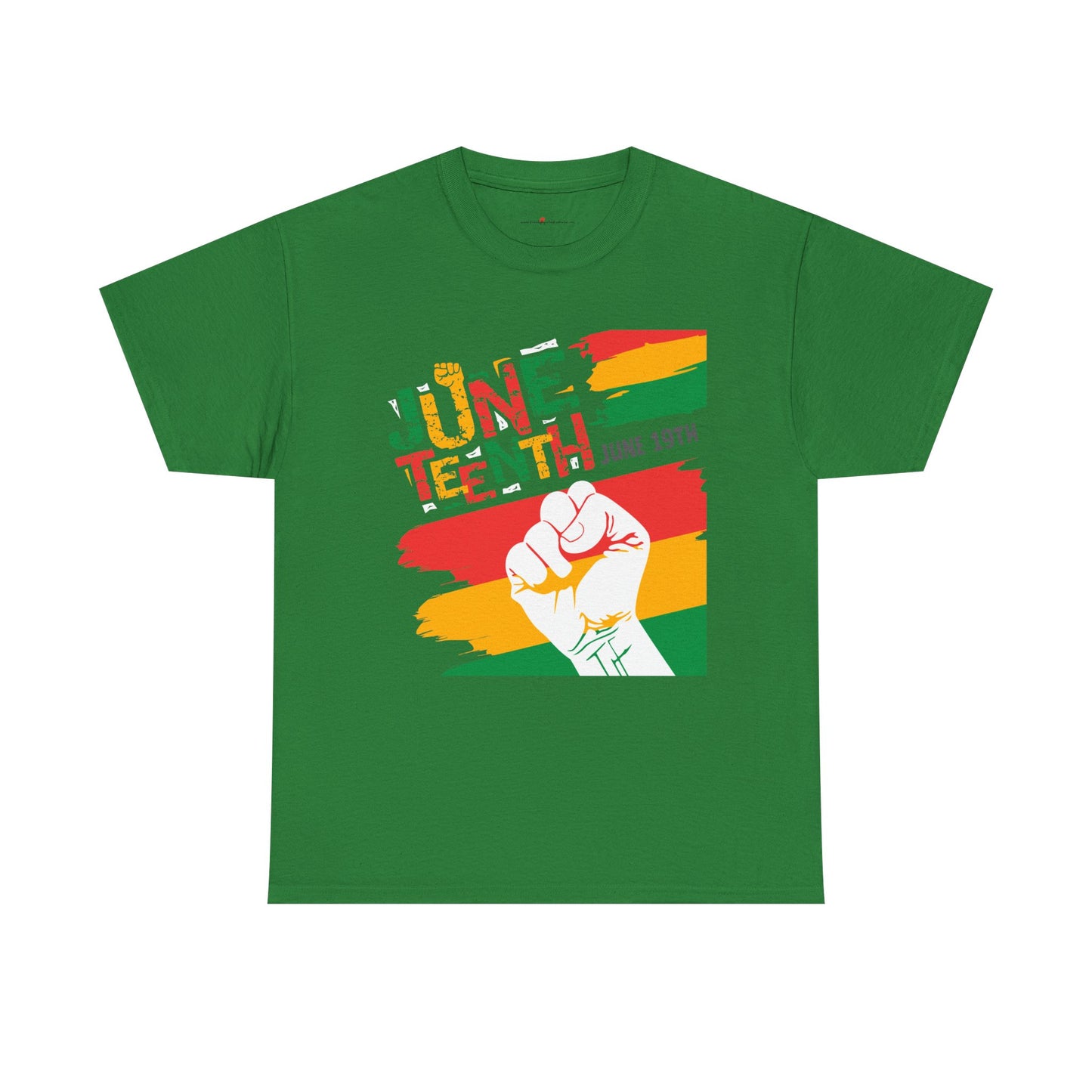 Juneteenth Celebration Unisex Heavy Cotton Tee - Freedom & Culture Tee