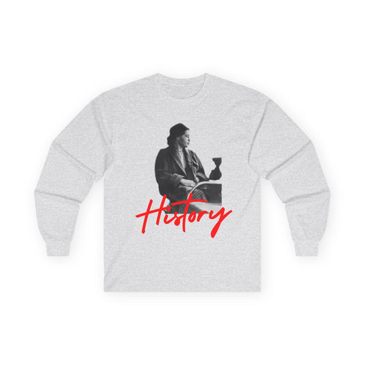 History T-Shirt Featuring Rosa Parks | Civil Rights Icon Graphic Tee