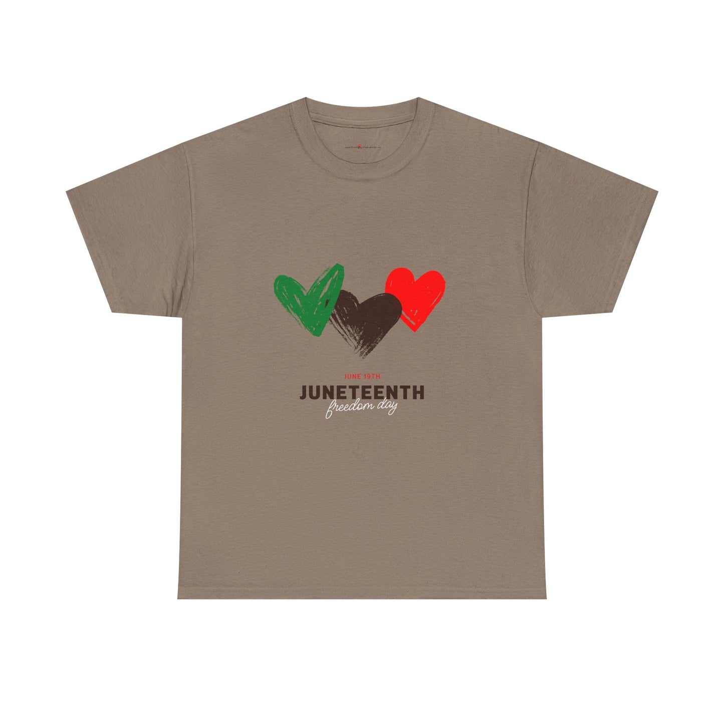 Juneteenth Unisex T-Shirt-Hearts
