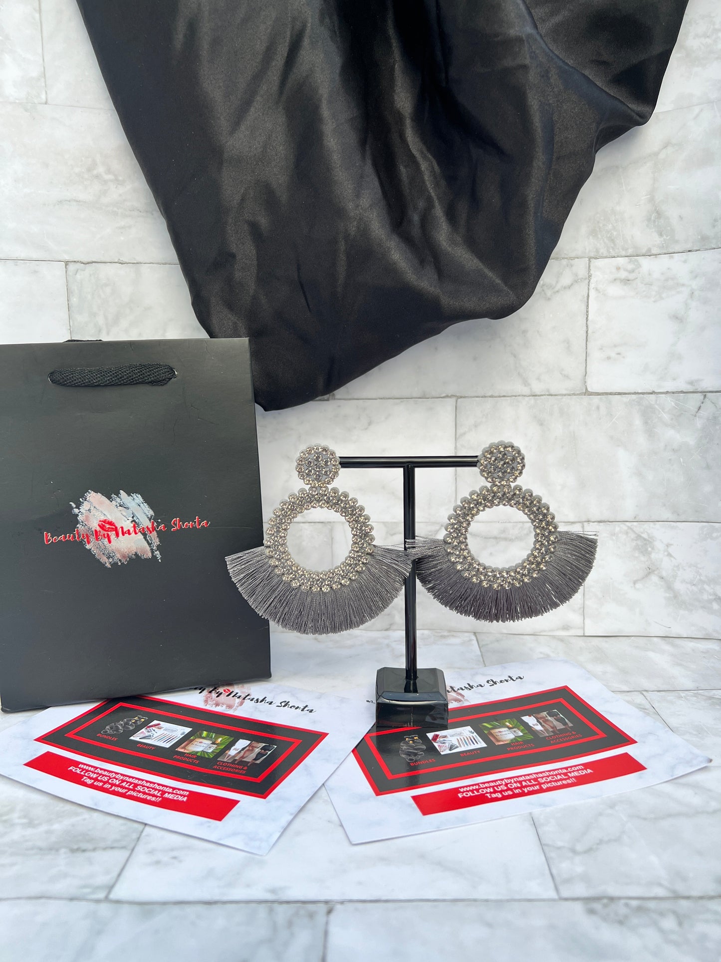 BBNS Tassel Earrings Beauty By Natasha Shonta LLC