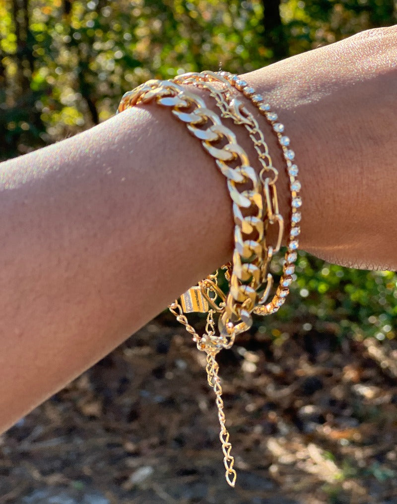 Unlock my Heart Bracelet 3pc Set Beauty By Natasha Shonta LLC