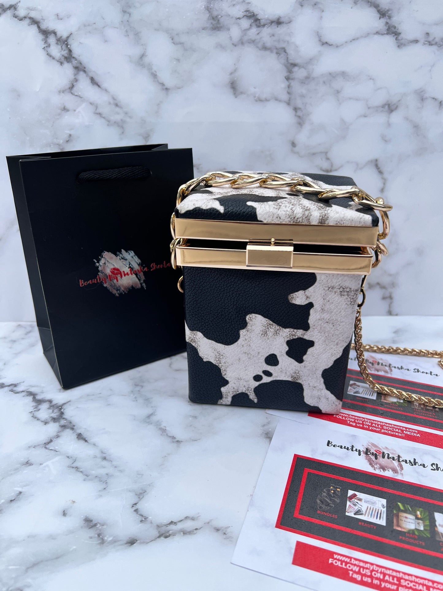 Animal Print Bag Beauty By Natasha Shonta LLC