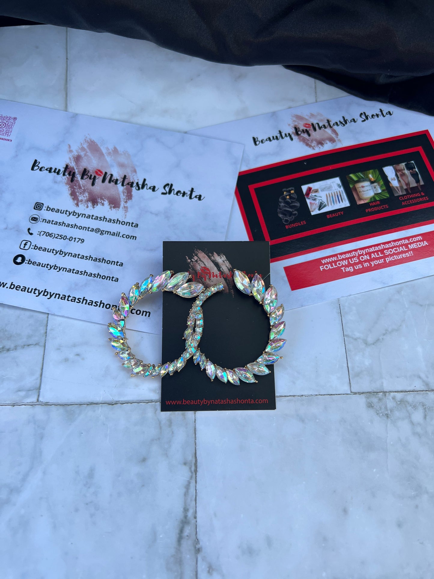 Circle of Love Earrings Beauty By Natasha Shonta LLC