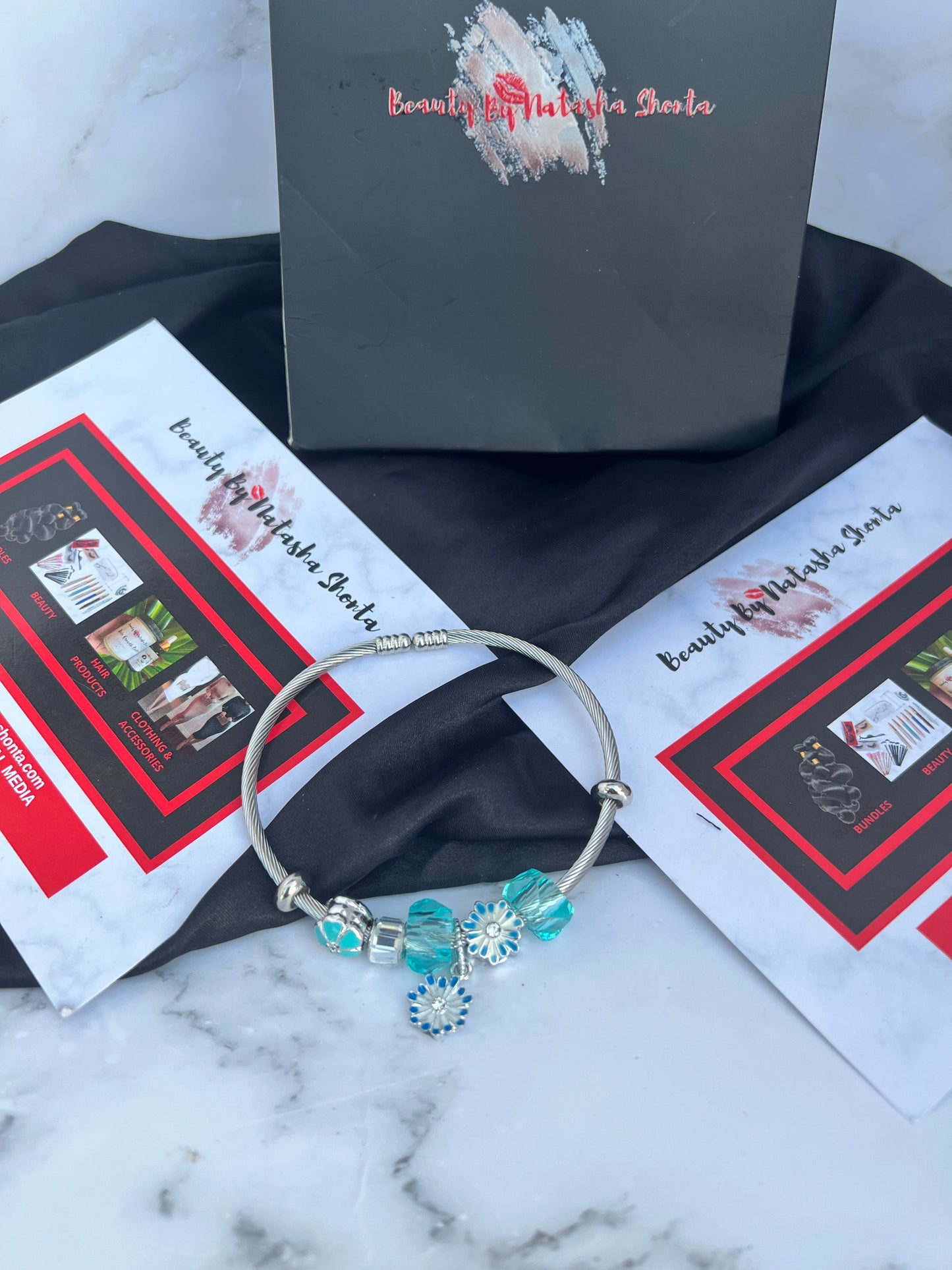 BBNS Charmed Bracelet Beauty By Natasha Shonta LLC