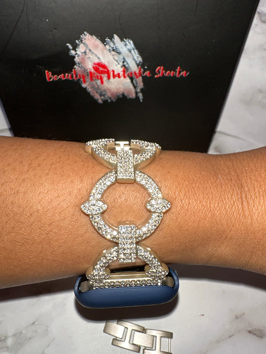 Rhinestone Apple Watch Bracelet Band Beauty By Natasha Shonta LLC