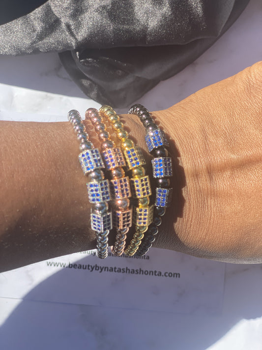 Royal Beaded Bracelet Beauty By Natasha Shonta LLC
