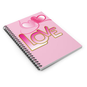 Love Spiral Notebook - Ruled Line