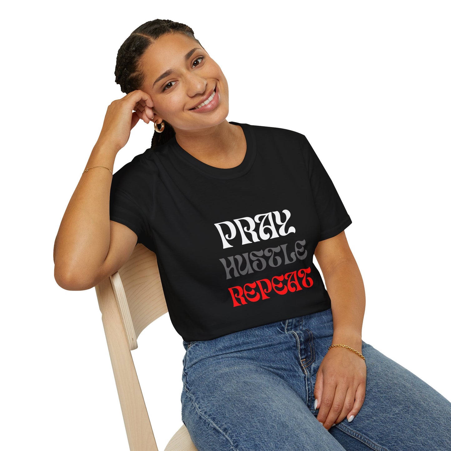 Pray, Hustle, Repeat T-Shirt