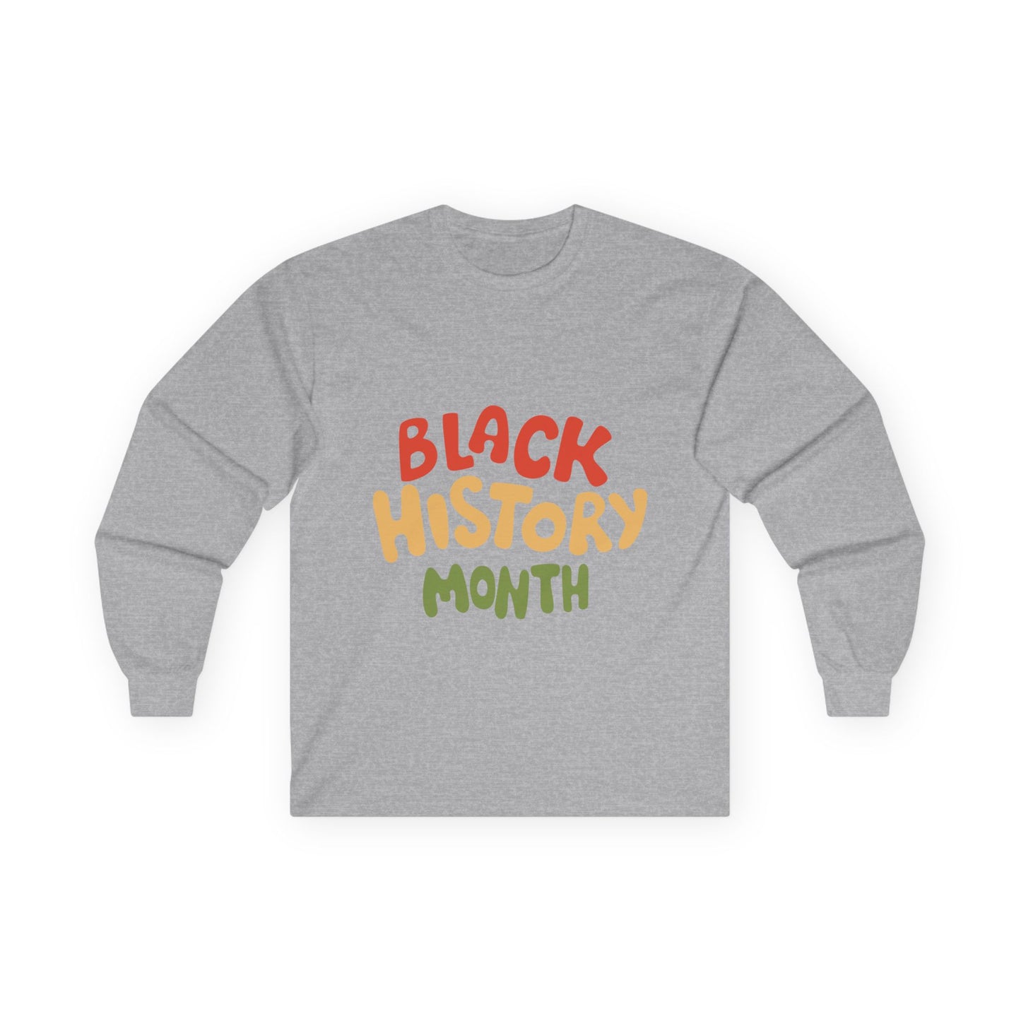 Black History Shirt | Bold Letter Statement Tee Celebrating Black Excellence