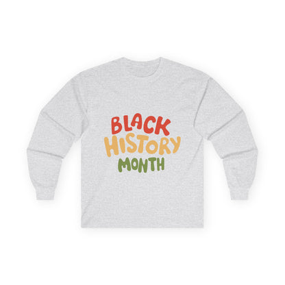 Black History Shirt | Bold Letter Statement Tee Celebrating Black Excellence