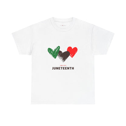 Juneteenth Unisex T-Shirt-Hearts