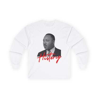 History T-Shirt Featuring Martin Luther King Jr. | Civil Rights Icon Graphic Tee