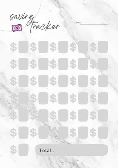 Money Moves Track,Save,& Grow Planner