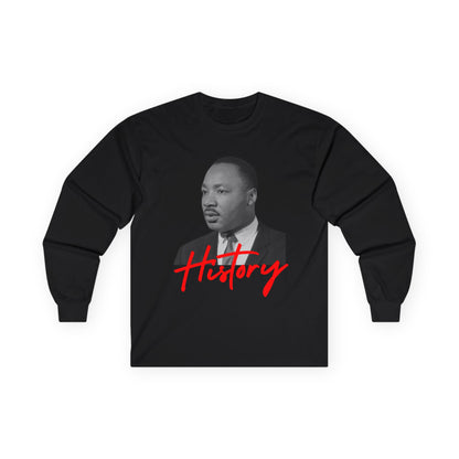 History T-Shirt Featuring Martin Luther King Jr. | Civil Rights Icon Graphic Tee