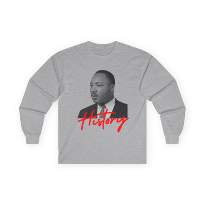 History T-Shirt Featuring Martin Luther King Jr. | Civil Rights Icon Graphic Tee