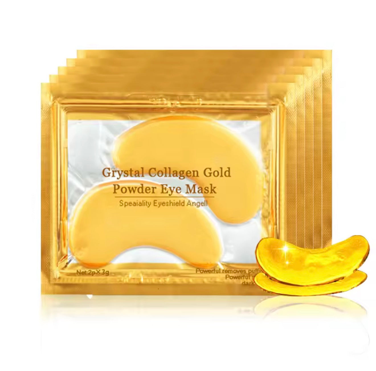 Crystal Collagen Face & Eye Mask Beauty By Natasha Shonta LLC