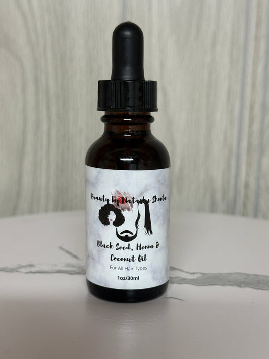 Blackseed, Henna, & Coconut Oil Beauty By Natasha Shonta LLC