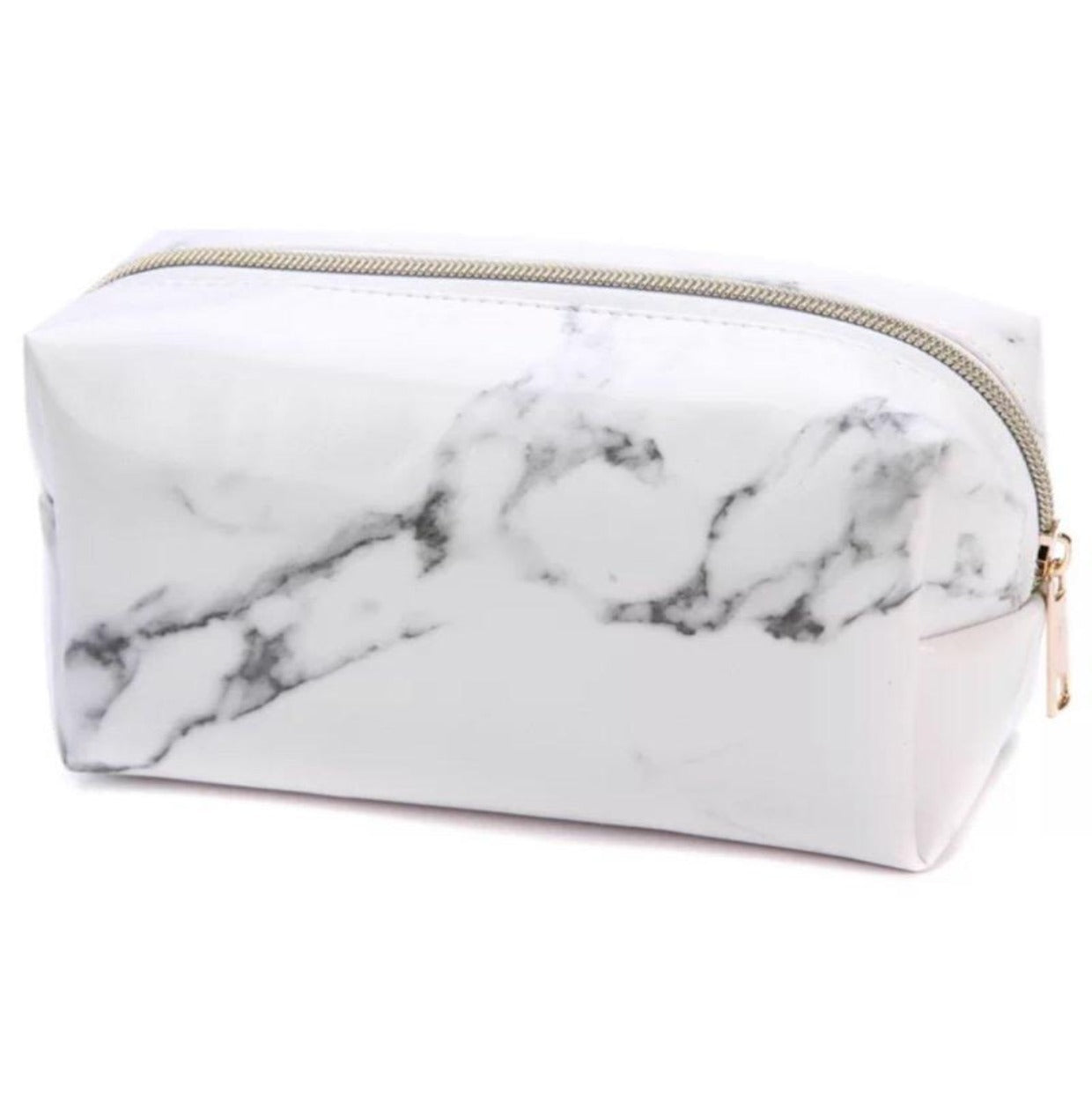 Marble Cosmetic Makeup Bag - Beauty By Natasha Shonta LLC