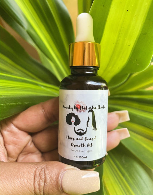 Hair and Beard Growth Oil - Beauty By Natasha Shonta LLC