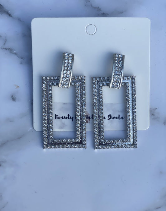 Rhinestone Crystal Earrings