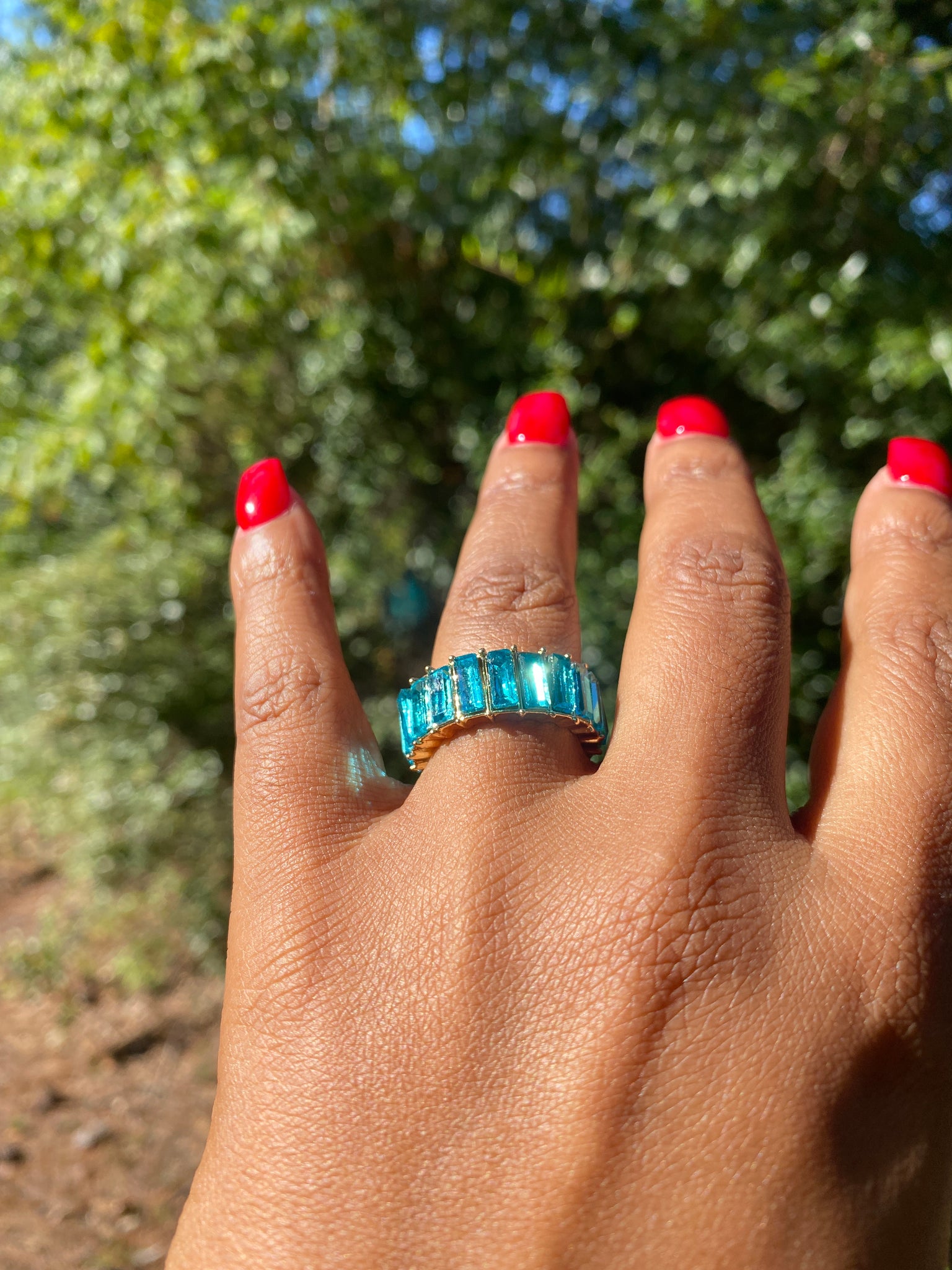 Colorful Statement Ring