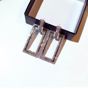 Rhinestone Crystal Earrings