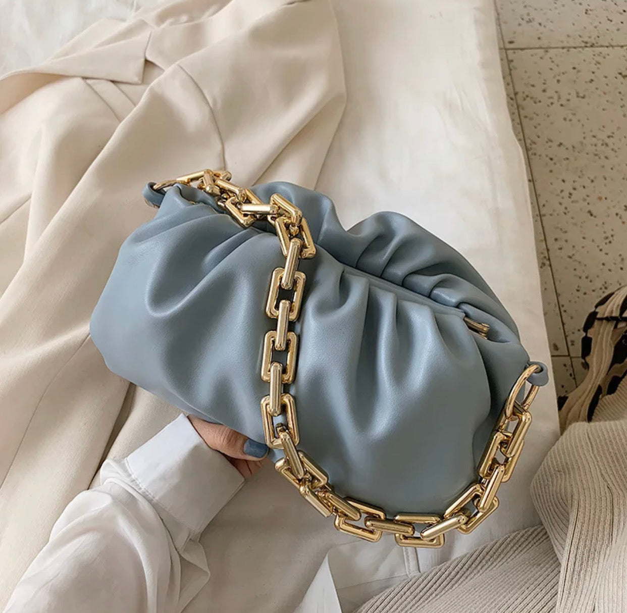 Soft Thick Chain Purse